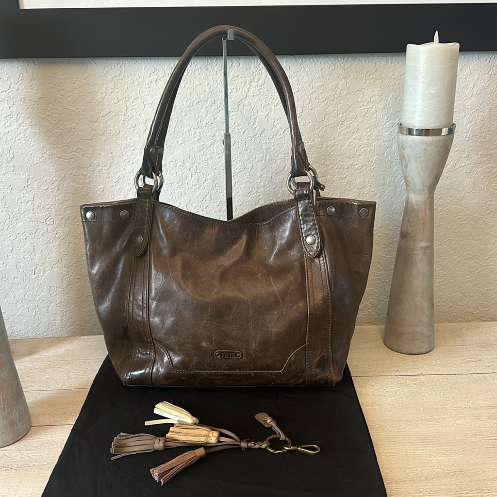 Frye Melissa Shoulder Bag Slate